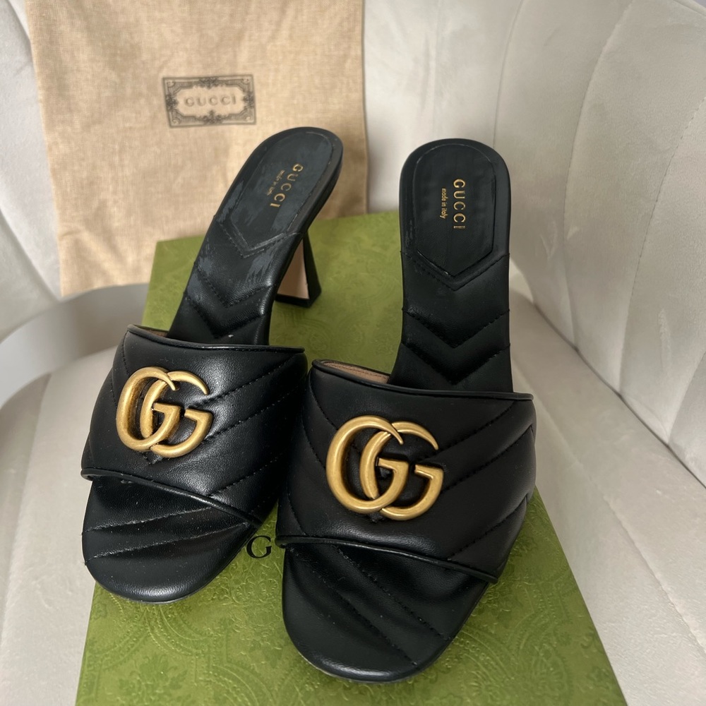 WOMEN'S DOUBLE G SLIDE SANDAL